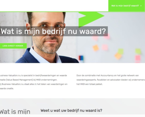 wordpress website business-valuation.nu watismijnbedrijfwaard