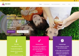 kinder-dietist.nl wordpress website 2018 homepage