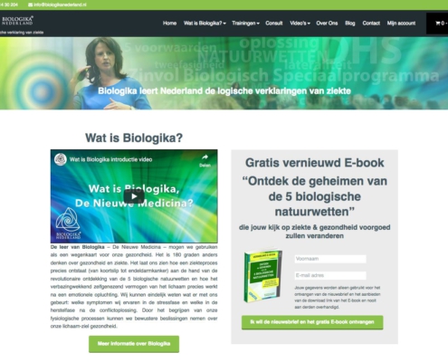 Biologika Nederland WordPress website