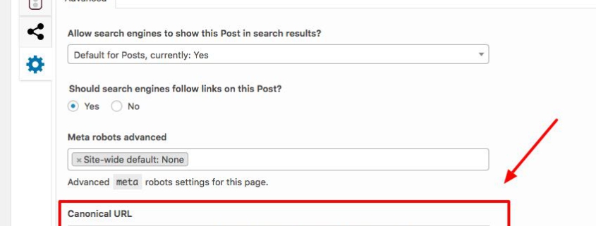 sra nieuws wordpress plugin canonical yoast seo option