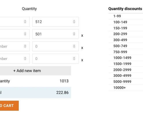 woocommerce custom Input Bulk Add To Cart Product